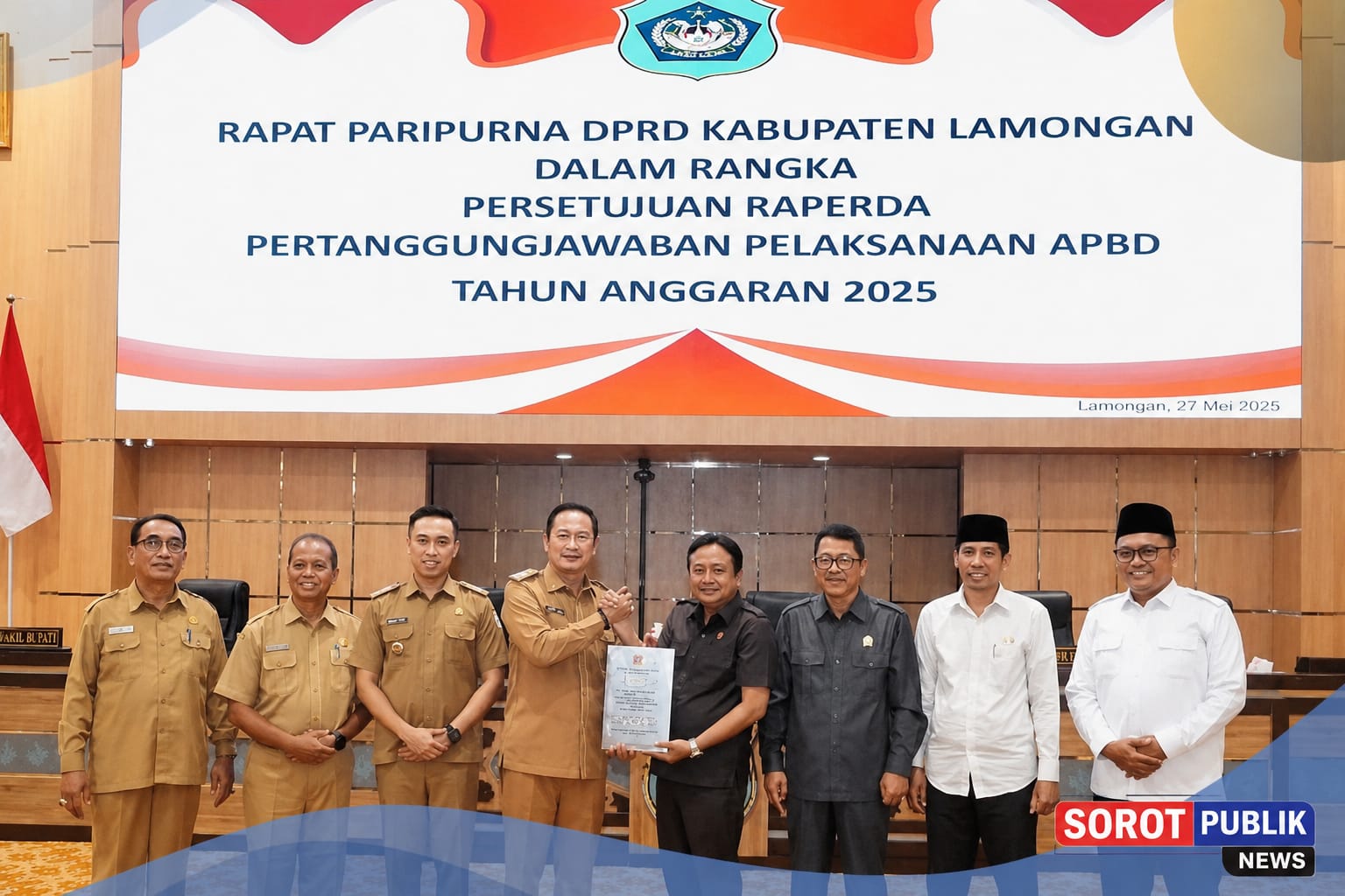 DPRD Lamongan Sepakati Raperda Pertanggungjawaban APBD 2025, Pemkab Tegaskan Komitmen Kelola Anggaran Secara Akuntabel