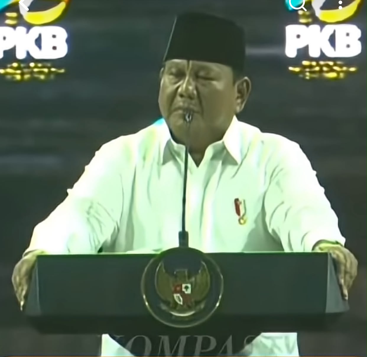 Sebut Jurnalis dan LSM 'Londo Ireng' di Harlah PKB, Pernyataan Prabowo Menuai Kecaman