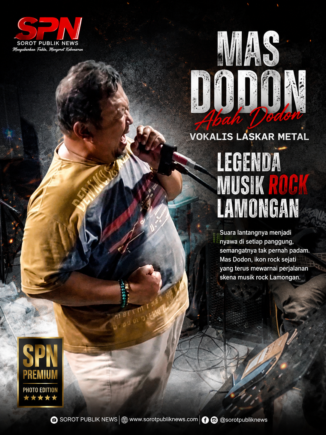 Mas Dodon dan Laskar Metal, Merawat Warisan Skena Rock Lamongan